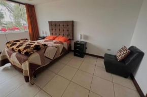 Habitaciones en Monterrico cerca a Embajada de EEUU, UPC, ESAN, JOCKEY